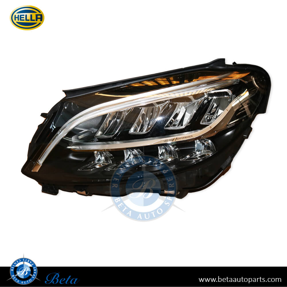 Left Side Headlamp Static LED for RHD for Mercedes C-Class W205 2019-2021 models, Part Number 2059065504 / 2059068105 Left Side Headlamp Static LED for RHD for Mercedes C-Class W205 2019-2021 models, Part Number 2059065504 / 2059068105